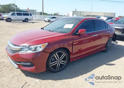 2016 Honda Accord Sport from USA, damaged, VIN 1HGCR2F55GA064638
